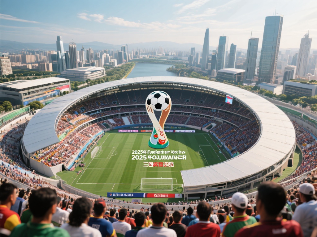 2025年的足球世界杯由三国联合举行，这